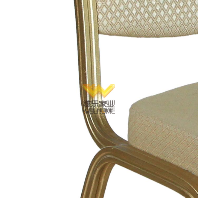 Top quality Gold metal banquet chair for event